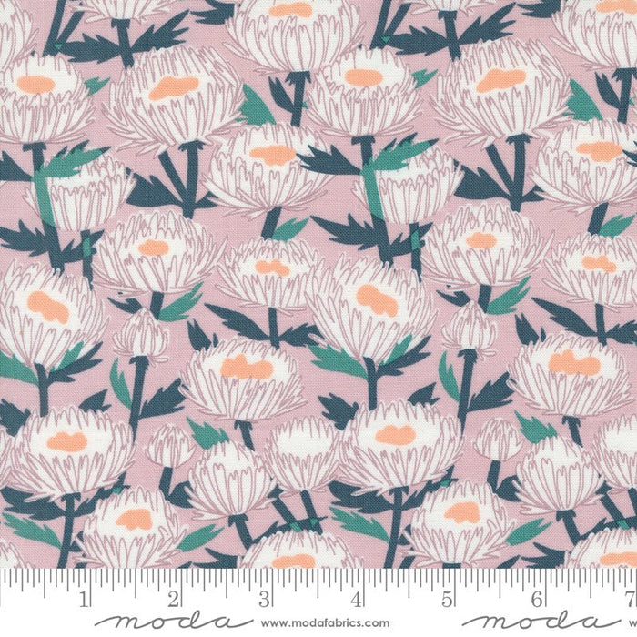 PRE - ORDER Love Letter by Lizzy House - Mauve 37122 36 - Half Yard - January 2025 - Modern Fabric Shoppe