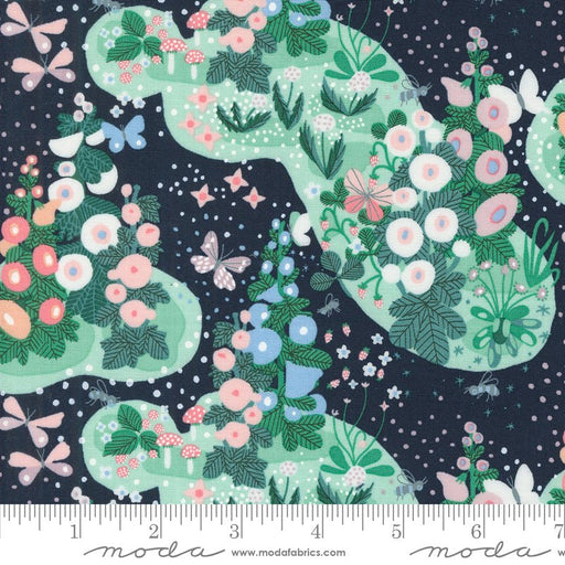 PRE - ORDER Love Letter by Lizzy House - Peacoat 37120 27 - Half Yard - January 2025 - Modern Fabric Shoppe