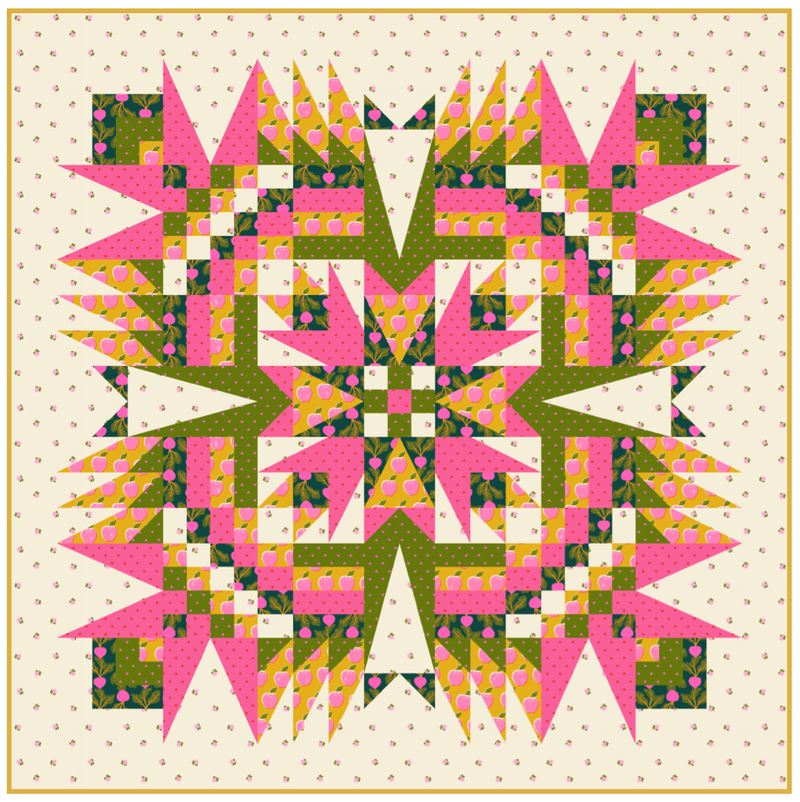 PRE-Order Melody Miller- Radical- Light Quilt Kit featuring Sparkle Shopper- March 2027 - Modern Fabric Shoppe