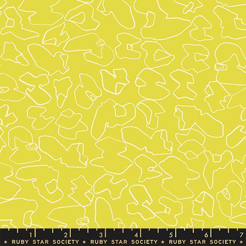 PRE - ORDER Memento by Carolyn Friedlander - Citron RS8005 13 - Half Yard - July 2026 - Modern Fabric Shoppe