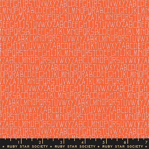 PRE - ORDER Memento by Carolyn Friedlander - Orange RS8002 17 - Half Yard - July 2026 - Modern Fabric Shoppe
