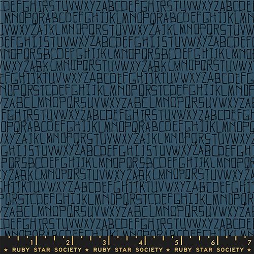 PRE - ORDER Memento by Carolyn Friedlander - Prussian RS8002 18 - Half Yard - July 2026 - Modern Fabric Shoppe