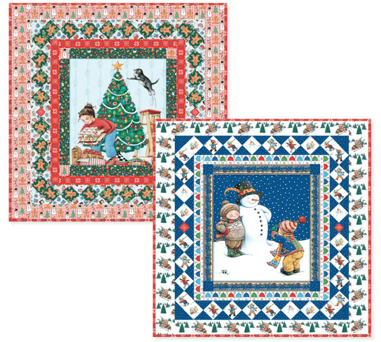 PRE - Order Memories Wall Hanging Kit featuring Snow Day by Mary Engelbreit - June 2026 - Modern Fabric Shoppe