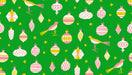 PRE - ORDER Merry Happy by Kimberly Kight - Baubles RS3098 15 - Verdant - Half Yard - May 2026 - Modern Fabric Shoppe