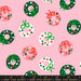 PRE - ORDER Merry Happy by Kimberly Kight - Bough Down RS3099 13 - Melody Pink - Half Yard - May 2026 - Modern Fabric Shoppe