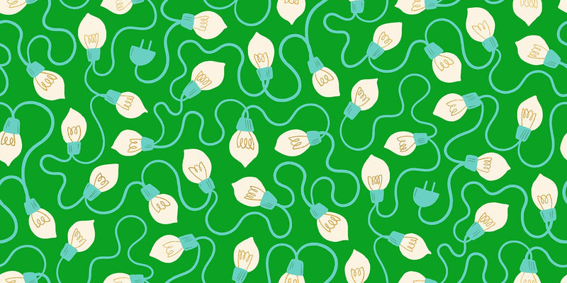 PRE - ORDER Merry Happy by Kimberly Kight - High Strung RS3101 22 - Verdant - Half Yard - May 2026 - Modern Fabric Shoppe