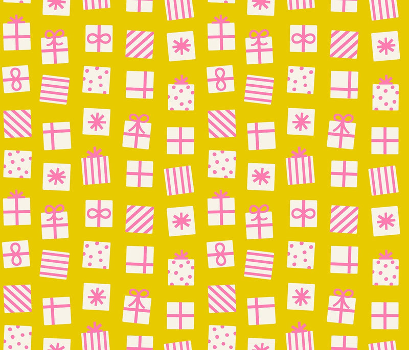 PRE - ORDER Merry Happy by Kimberly Kight - Secret Santa RS3100 11 - Golden Hour - Half Yard - May 2026 - Modern Fabric Shoppe