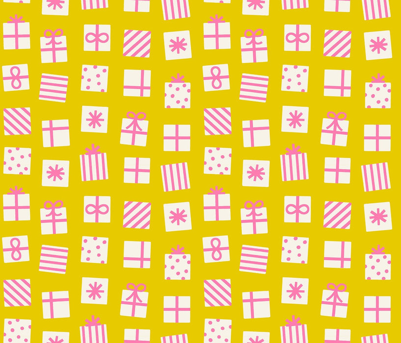 PRE - ORDER Merry Happy by Kimberly Kight - Secret Santa RS3100 11 - Golden Hour - Half Yard - May 2026 - Modern Fabric Shoppe