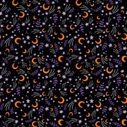 PRE - Order Moonlit Mischief by Mary Engelbreit - October Sky PWMY051.BLACK - Half Yard May 2026 - Modern Fabric Shoppe
