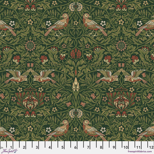 PRE - Order Morris & Company - Emery Walker's House - Bird PWWM097.TUMP - Half Yard - Modern Fabric Shoppe