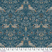 PRE - Order Morris & Company - Emery Walker's House - Bird PWWM097.WEBBSBLUE - Half Yard - Modern Fabric Shoppe