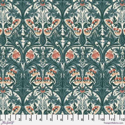 PRE - Order Morris & Company - Emery Walker's House - Large Bluebell PWWM116.WEBBSBLUE - Half Yard - Modern Fabric Shoppe