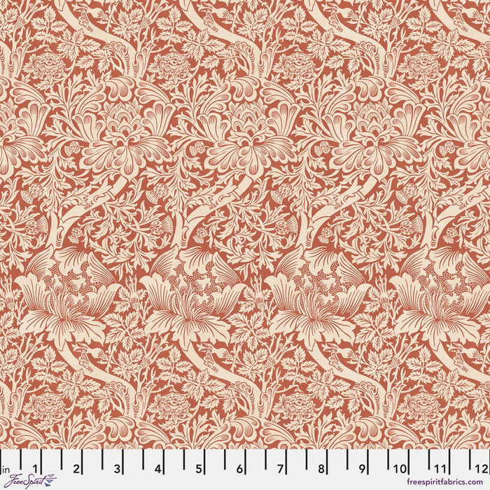 PRE - Order Morris & Company - Emery Walker's House - Rose & Thistle PWWM112.MADDER - Half Yard - Modern Fabric Shoppe