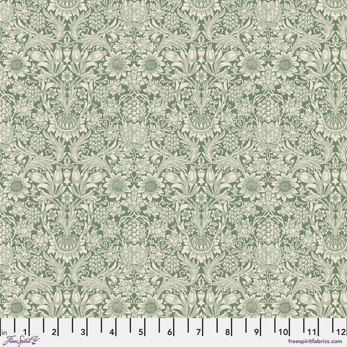 PRE - Order Morris & Company - Emery Walker's House - Sunflower PWWM106.HERBALL - Half Yard - Modern Fabric Shoppe