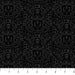 PRE - Order Mr. Bone Sews by Kimberlee Deers Moore - Damask 91080 - 99 Black - Half Yard - May 2025 - Modern Fabric Shoppe