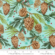 PRE-ORDER Mum's Christmas by Robin Pickens- Aqua 48822 12 - Half Yard- May 2027 - Modern Fabric Shoppe
