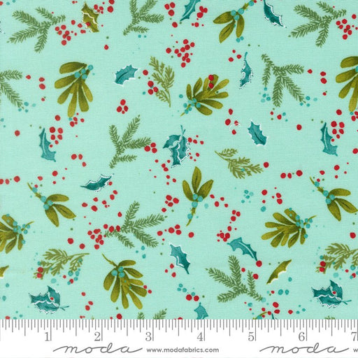 PRE-ORDER Mum's Christmas by Robin Pickens- Aqua 48825 12 - Half Yard- May 2027 - Modern Fabric Shoppe
