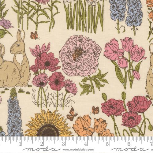 PRE - ORDER My Secret Garden by Stacy Lest Hsu - Cloud 20982 11 - Half Yard - July 2026 - Modern Fabric Shoppe