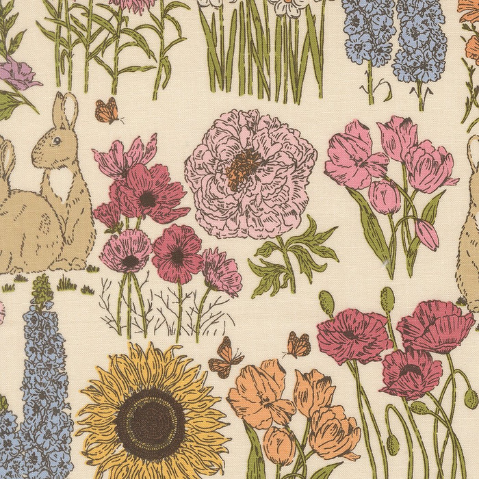 PRE - ORDER My Secret Garden by Stacy Lest Hsu - Cloud 20982 11 - Half Yard - July 2026 - Modern Fabric Shoppe