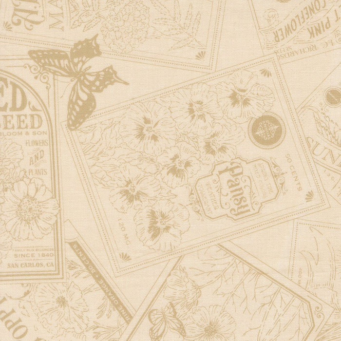 PRE - ORDER My Secret Garden by Stacy Lest Hsu - Natural 20981 31 - Half Yard - July 2026 - Modern Fabric Shoppe