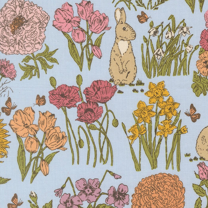 PRE - ORDER My Secret Garden by Stacy Lest Hsu - Sky 20982 20 - Half Yard - July 2026 - Modern Fabric Shoppe