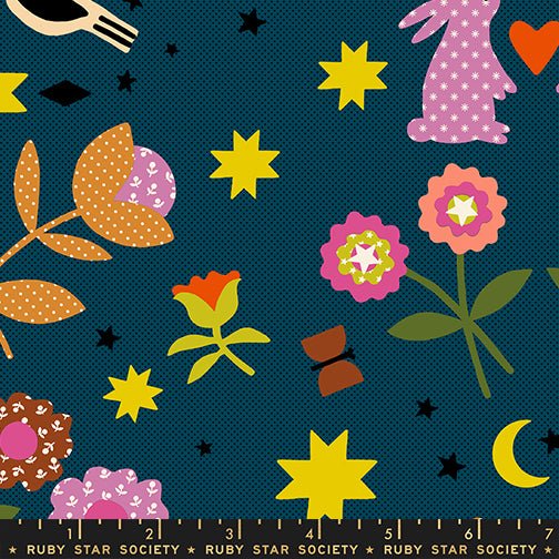 PRE - Order Mystic Fable by Alexia Marcella Abegg - RS 4144 15 Galaxy - Half Yard - March 2026 - Modern Fabric Shoppe