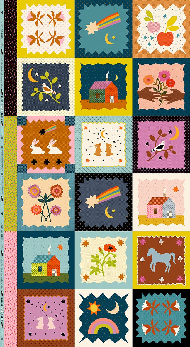 PRE - Order Mystic Fable by Alexia Marcella Abegg - RS 4145 11 Panel - Half Yard - March 2026 - Modern Fabric Shoppe