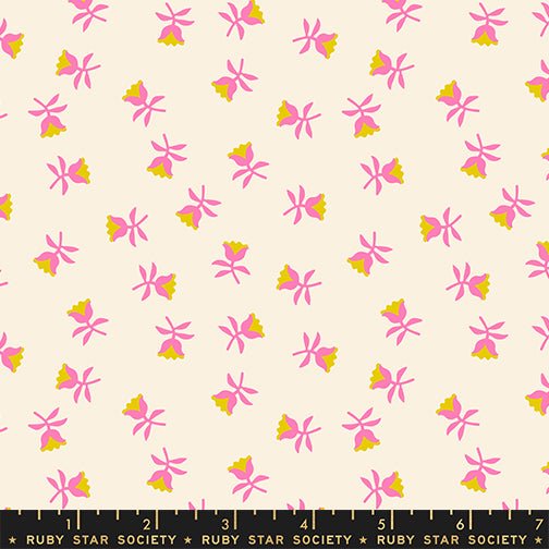 PRE - Order Mystic Fable by Alexia Marcella Abegg - RS 4151 13 Neon Pink - Half Yard - March 2026 - Modern Fabric Shoppe