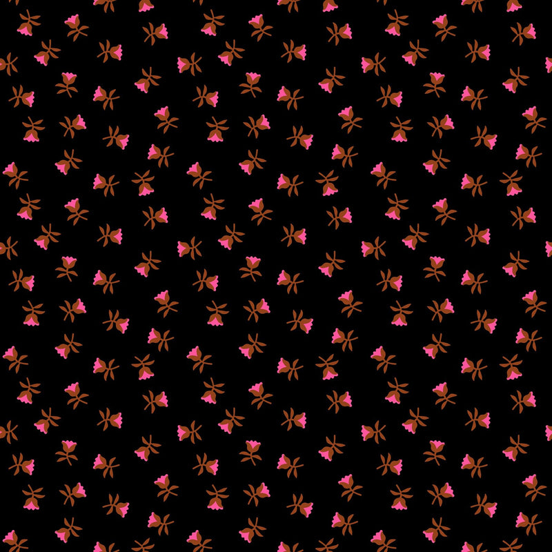 PRE - Order Mystic Fable by Alexia Marcella Abegg - RS 4151 18 Soft Black - Half Yard - March 2026 - Modern Fabric Shoppe
