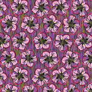 PRE - Order Natalie Barnes - Winding Road - Blossom 55008 - 3 Petal Pink - Half Yard - March 2026 - Modern Fabric Shoppe