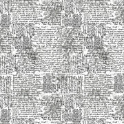 PRE - Order Natalie Barnes - Winding Road - Directions 55011 - 7 Black/White - Half Yard - March 2026 - Modern Fabric Shoppe