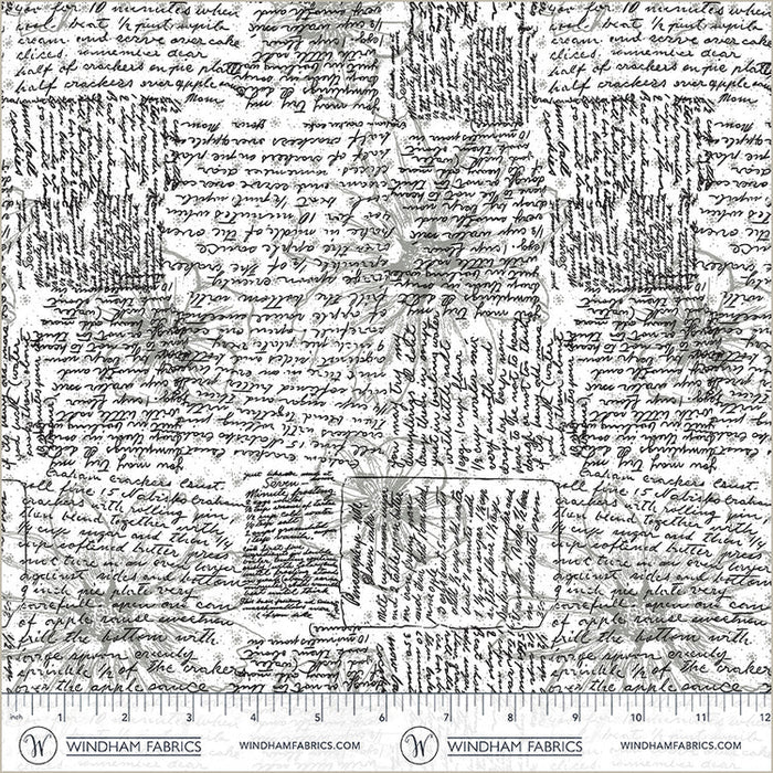 PRE - Order Natalie Barnes - Winding Road - Directions 55011 - 7 Black/White - Half Yard - March 2026 - Modern Fabric Shoppe