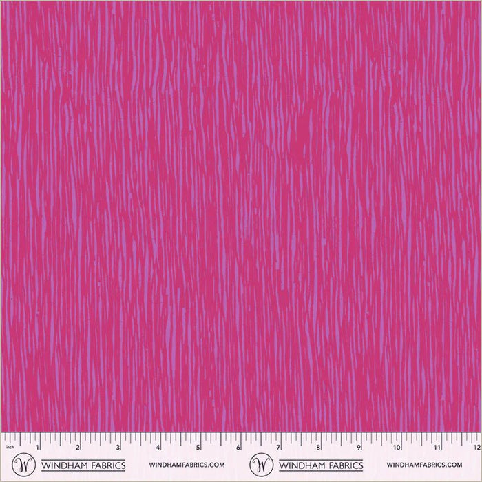 PRE - Order Natalie Barnes - Winding Road - Grasses 55013 - 6 Magenta - Half Yard - March 2026 - Modern Fabric Shoppe