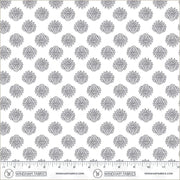 PRE - Order Natalie Barnes - Winding Road - Lotus 55015 - 11 White/Grey - Half Yard - March 2026 - Modern Fabric Shoppe