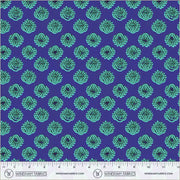 PRE - Order Natalie Barnes - Winding Road - Lotus 55015 - 12 Blue - Half Yard - March 2026 - Modern Fabric Shoppe