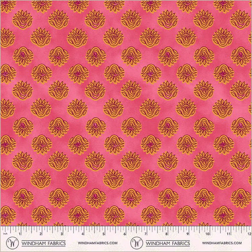 PRE - Order Natalie Barnes - Winding Road - Lotus 55015 - 13 Pink - Half Yard - March 2026 - Modern Fabric Shoppe