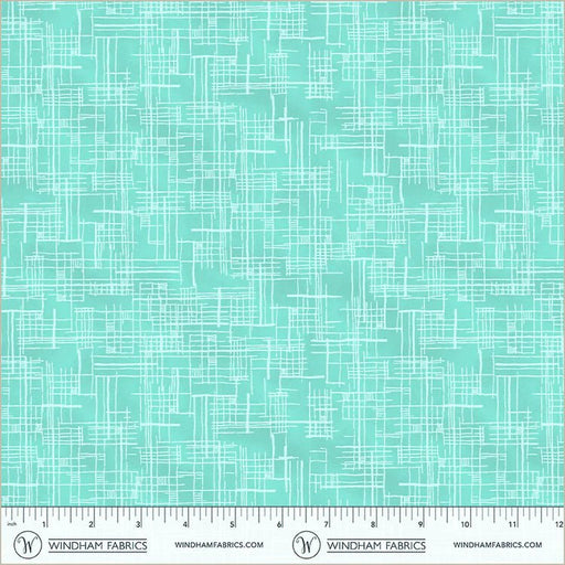PRE - Order Natalie Barnes - Winding Road - Map 55014 - 10 Turquoise - Half Yard - March 2026 - Modern Fabric Shoppe