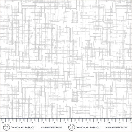 PRE - Order Natalie Barnes - Winding Road - Map 55014 - 11 White/Grey - Half Yard - March 2026 - Modern Fabric Shoppe
