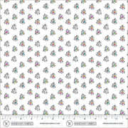 PRE - Order Natalie Barnes - Winding Road - Pinwheel 55016 - 11 White/Grey - Half Yard - March 2026 - Modern Fabric Shoppe