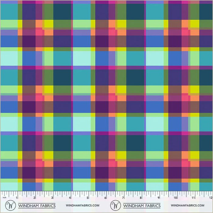 PRE - Order Natalie Barnes - Winding Road - Summer Plaid 55007 - X Multi - Half Yard - March 2026 - Modern Fabric Shoppe