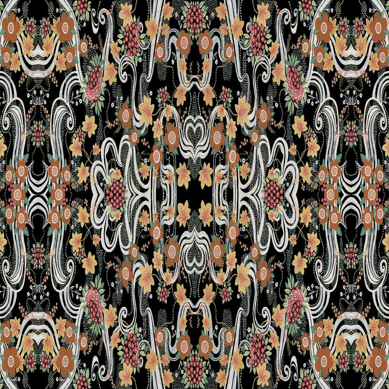 PRE - Order Nathalie Lete - Last Fall in Japan - Autumn In Japan PWNL069.MULTI - 1 yard 8 inch Repeat - September 2026 (Copy) - Modern Fabric Shoppe