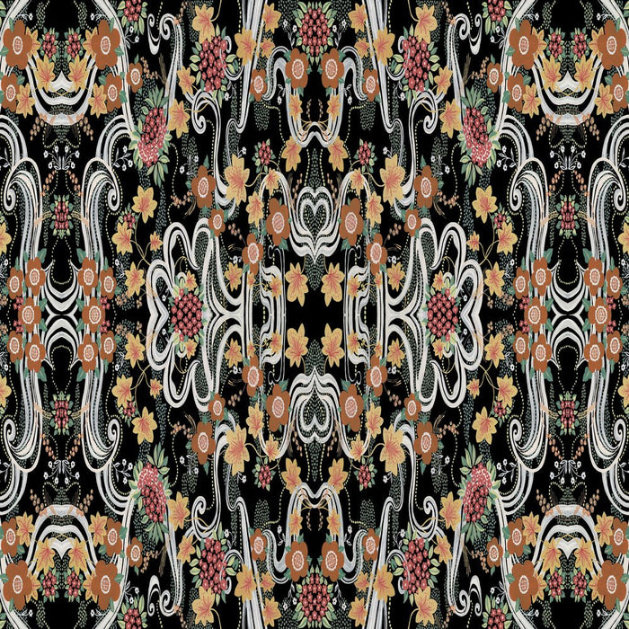 PRE - Order Nathalie Lete - Last Fall in Japan - Autumn In Japan PWNL069.MULTI - 1 yard 8 inch Repeat - September 2026 (Copy) - Modern Fabric Shoppe