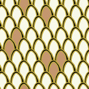 PRE - Order Nathalie Lete - Last Fall in Japan - Carp Shell PWNL062.CREAM - Half Yard - September 2026 - Modern Fabric Shoppe