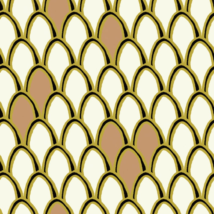 PRE - Order Nathalie Lete - Last Fall in Japan - Carp Shell PWNL062.CREAM - Half Yard - September 2026 - Modern Fabric Shoppe