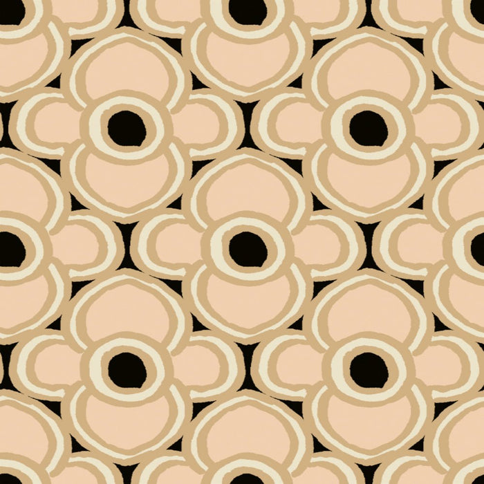 PRE - Order Nathalie Lete - Last Fall in Japan - Cup of Tea PWNL063.CORAL - Half Yard - September 2026 - Modern Fabric Shoppe