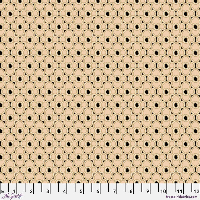 PRE - Order Nathalie Lete - Last Fall in Japan - Cup of Tea PWNL063.CORAL - Half Yard - September 2026 - Modern Fabric Shoppe