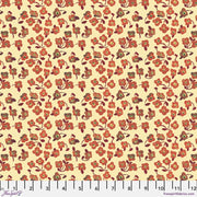 PRE - Order Nathalie Lete - Last Fall in Japan - Tiny Flowers PWNL071.ORANGE Half Yard - September 2026 - Modern Fabric Shoppe