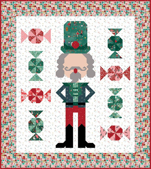 PRE - ORDER Nutcracker Sweet Quilt Kit featuring Nutcracker Tradition by Jennifer Long - May 2026 - Modern Fabric Shoppe
