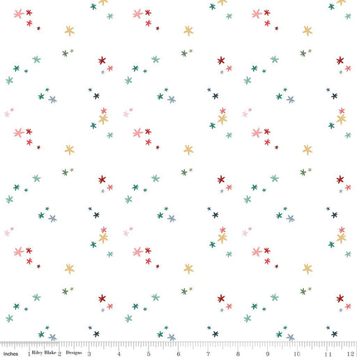 PRE - Order Nutcracker Tradition by Jennifer Long - Magic CD17676 - SNOW - Half Yard May 2026 - Modern Fabric Shoppe