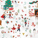 PRE - Order Nutcracker Tradition by Jennifer Long - Main CD17670 - SNOW - Half Yard May 2026 - Modern Fabric Shoppe